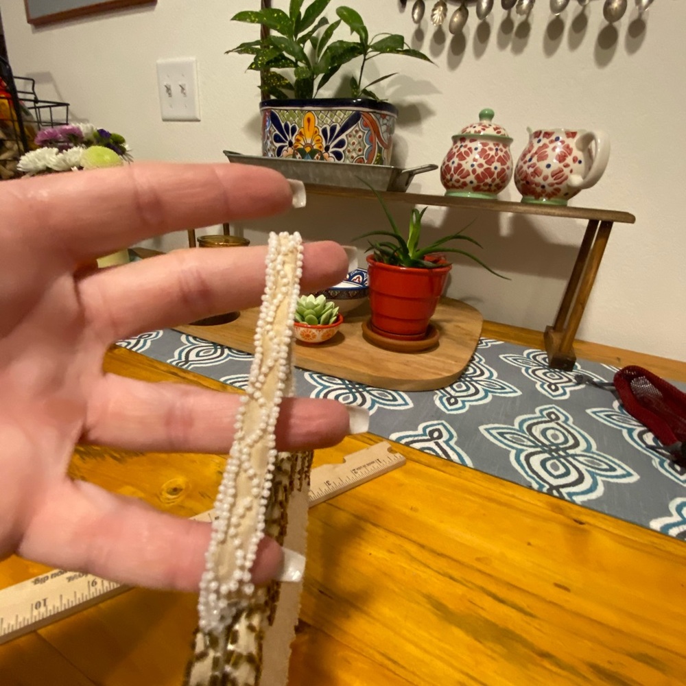 Vintage beaded purse - Picture 3 of 8